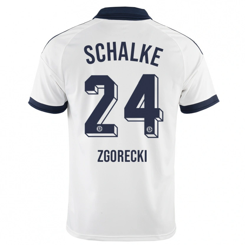 Danxen Women Jonas Zgorecki #24 Black White Away Jersey 2026/27 T-Shirt