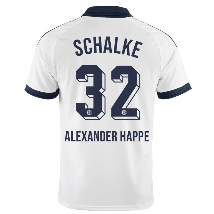 Danxen Women Luca Alexander Happe #32 Black White Away Jersey 2026/27 T-Shirt