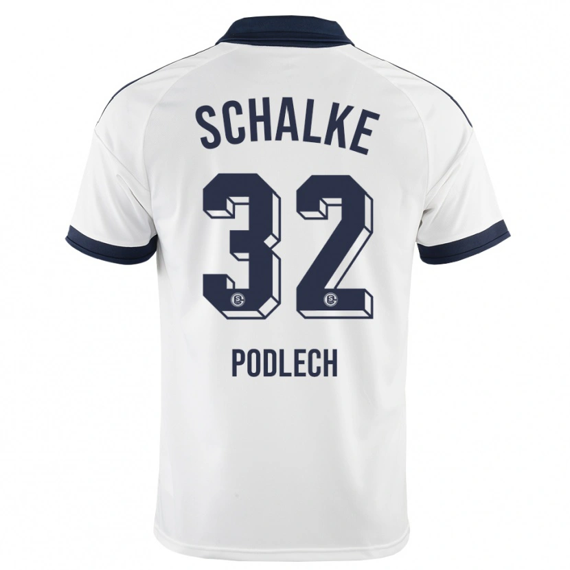 Danxen Women Luca Podlech #32 Black White Away Jersey 2026/27 T-Shirt