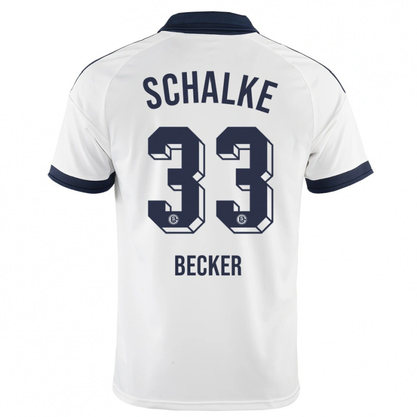 Danxen Women Vitalie Becker #33 Black White Away Jersey 2026/27 T-Shirt