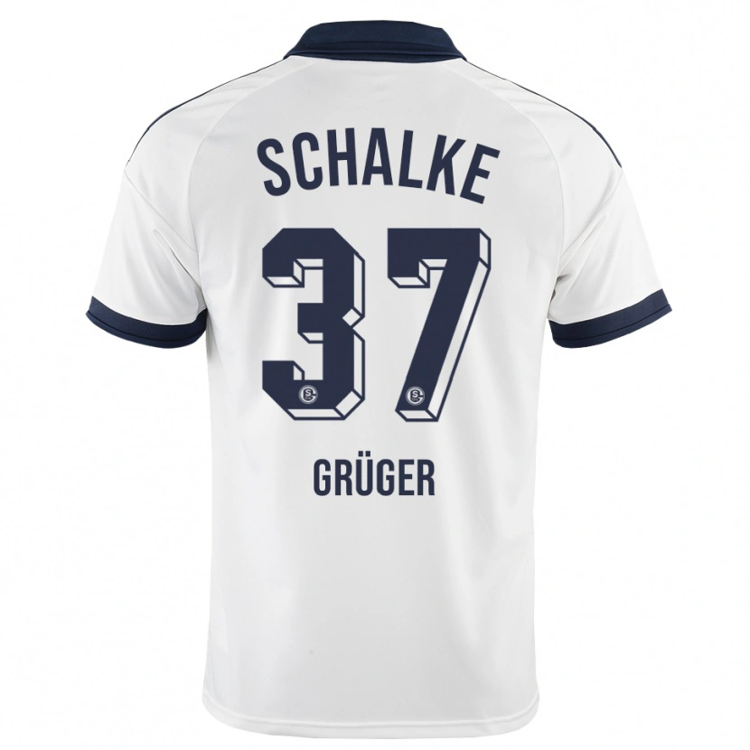 Danxen Women Max Grüger #37 Black White Away Jersey 2026/27 T-Shirt