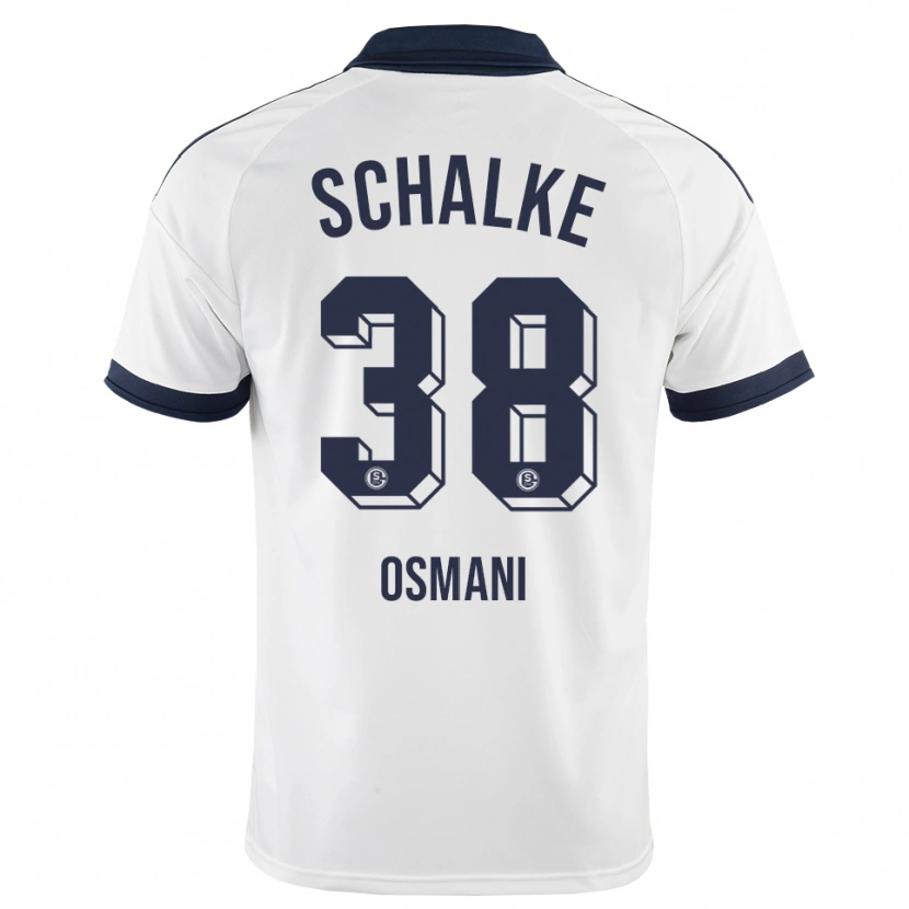 Danxen Women Tristan Osmani #38 Black White Away Jersey 2026/27 T-Shirt