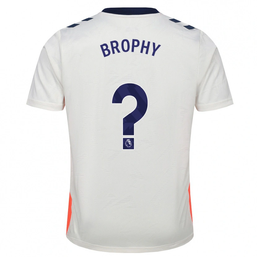 Danxen Women Tyler Brophy #0 White Orange Royal Blue Away Jersey 2026/27 T-Shirt