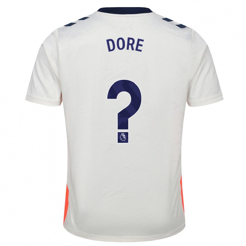 Danxen Women Rio Dore #0 White Orange Royal Blue Away Jersey 2026/27 T-Shirt