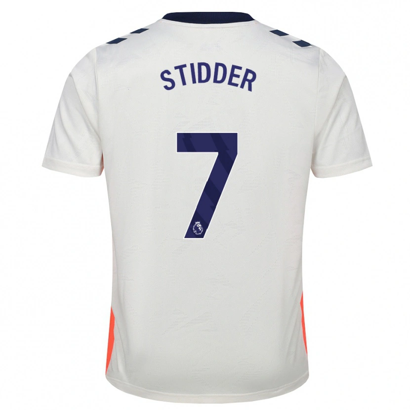 Danxen Women Joshua Stidder #7 White Orange Royal Blue Away Jersey 2026/27 T-Shirt