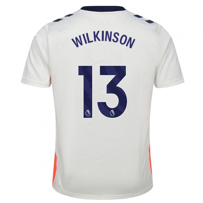 Danxen Women Mitchell Wilkinson #13 White Orange Royal Blue Away Jersey 2026/27 T-Shirt