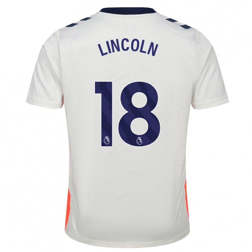 Danxen Women Khavarni Lincoln #18 White Orange Royal Blue Away Jersey 2026/27 T-Shirt