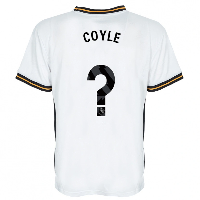 Danxen Women Rocco Coyle #0 White Orange Black Away Jersey 2026/27 T-Shirt