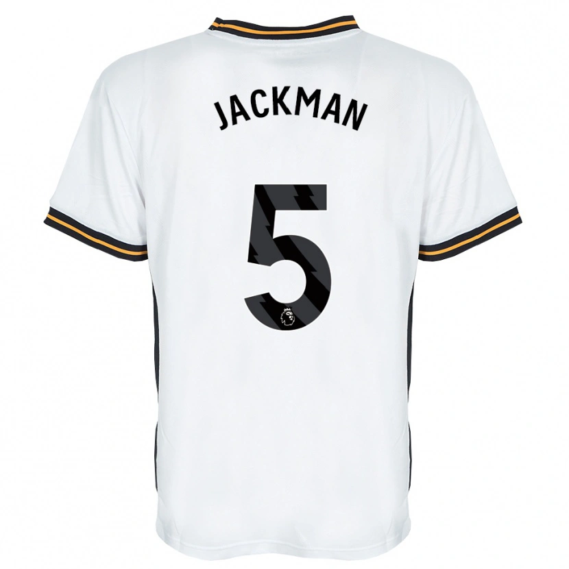 Danxen Women Ellice Jackman #5 White Orange Black Away Jersey 2026/27 T-Shirt