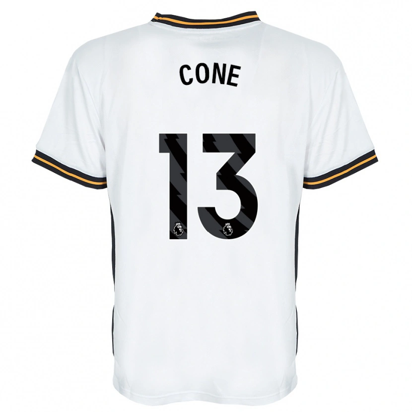 Danxen Women Sharla Cone #13 White Orange Black Away Jersey 2026/27 T-Shirt