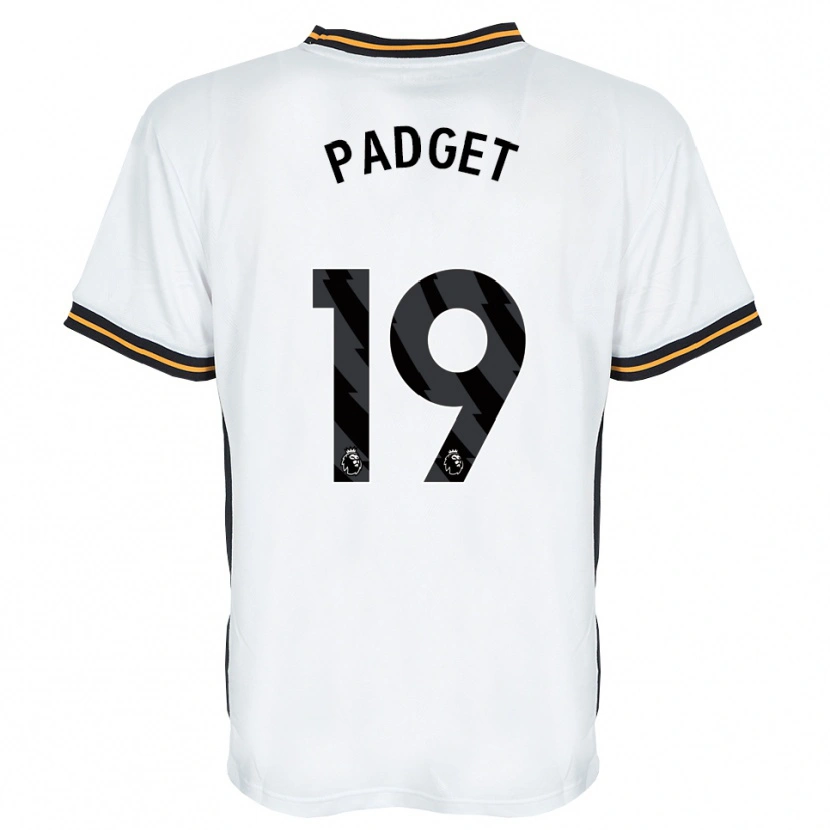 Danxen Women Bethany Padget #19 White Orange Black Away Jersey 2026/27 T-Shirt