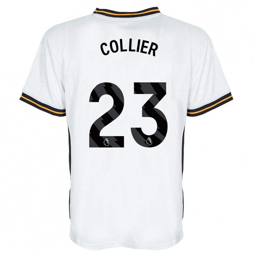 Danxen Women Holly Johnson-Collier #23 White Orange Black Away Jersey 2026/27 T-Shirt