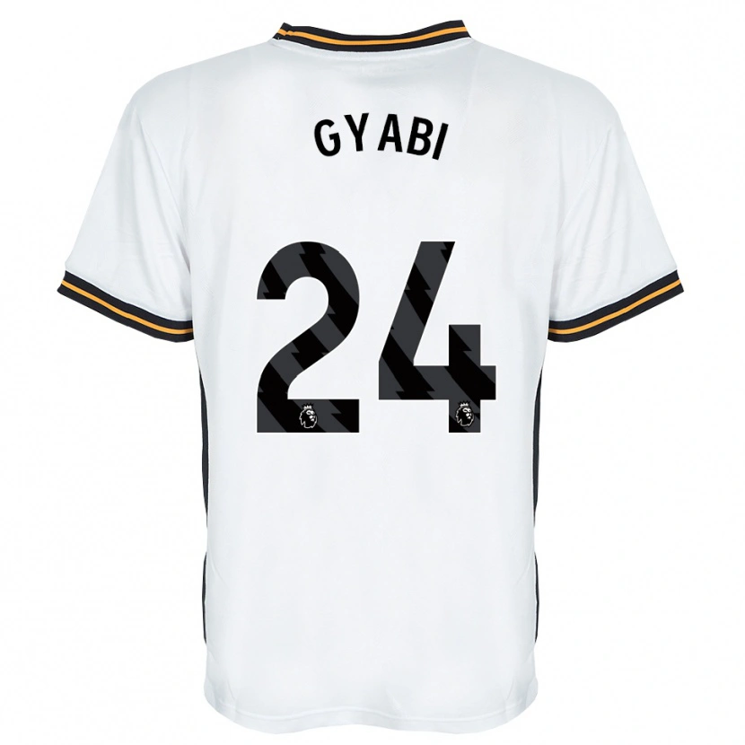Danxen Women Darko Gyabi #24 White Orange Black Away Jersey 2026/27 T-Shirt