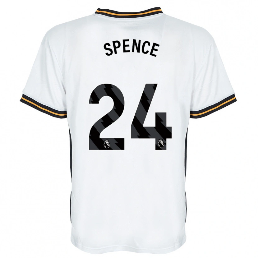 Danxen Women Emily Spence #24 White Orange Black Away Jersey 2026/27 T-Shirt
