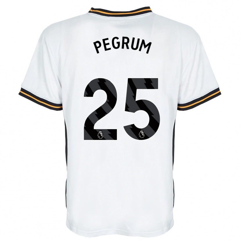 Danxen Women Florence Pegrum #25 White Orange Black Away Jersey 2026/27 T-Shirt
