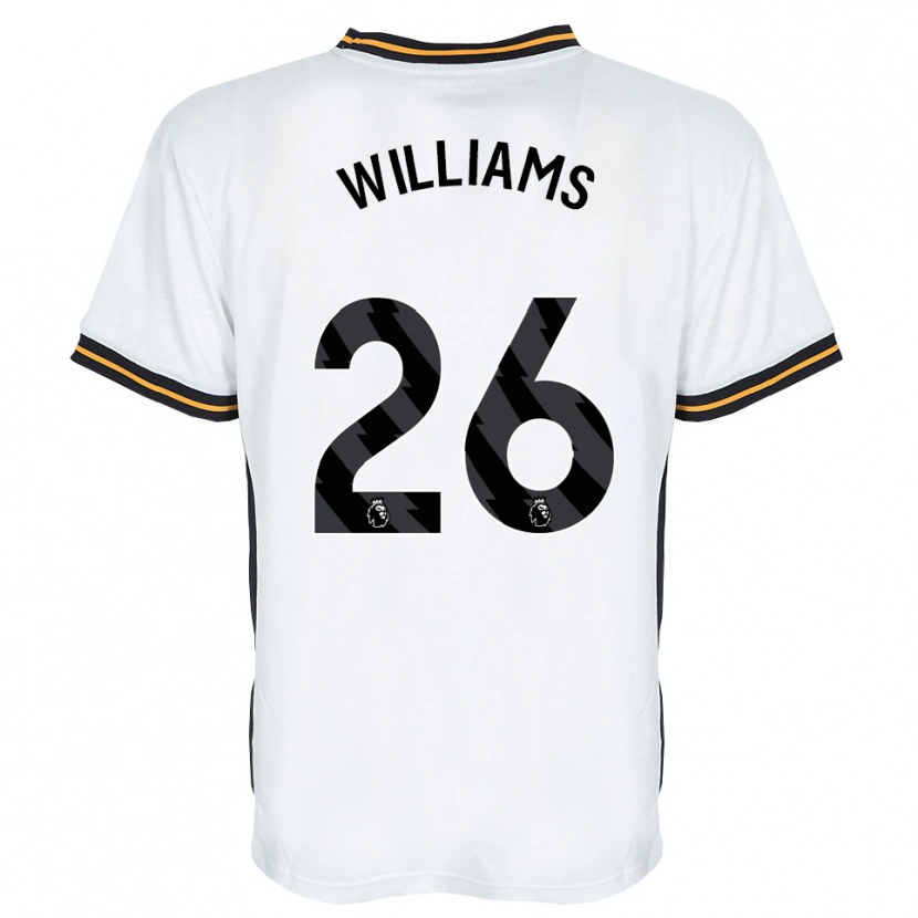 Danxen Women Annabel Williams #26 White Orange Black Away Jersey 2026/27 T-Shirt