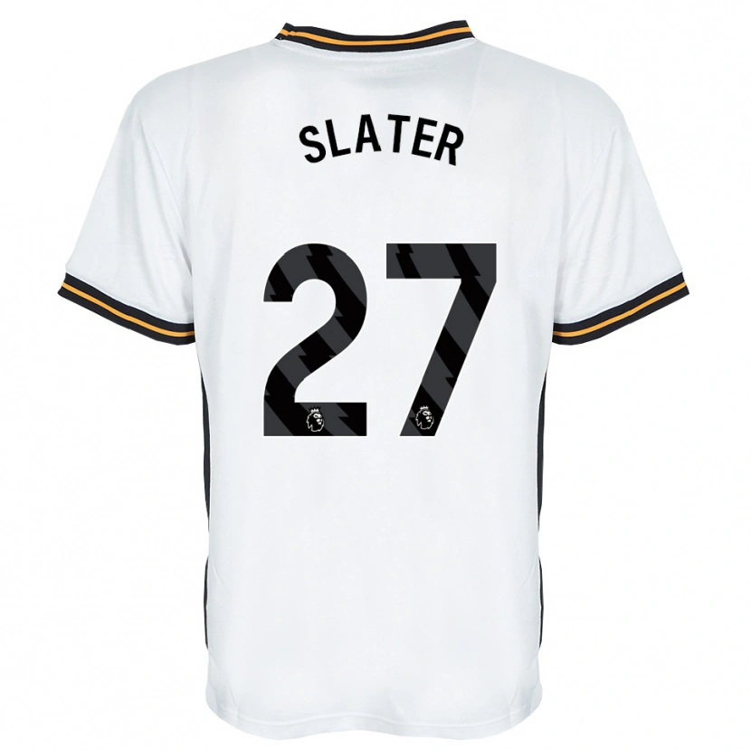 Danxen Women Regan Slater #27 White Orange Black Away Jersey 2026/27 T-Shirt
