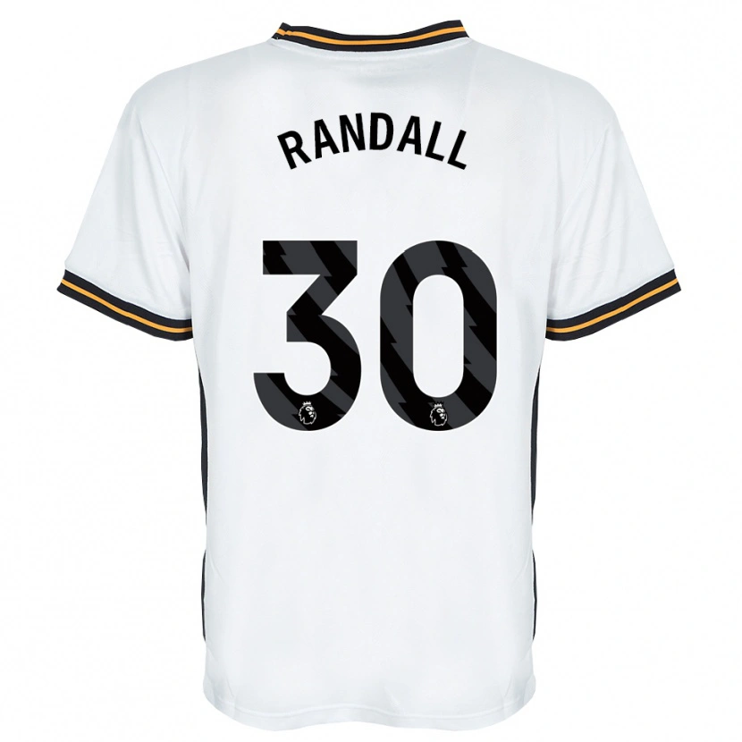 Danxen Women Jennifer Randall #30 White Orange Black Away Jersey 2026/27 T-Shirt