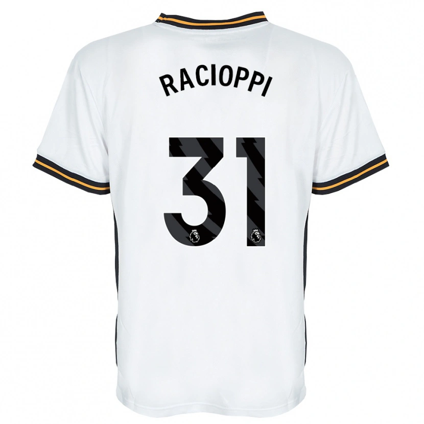 Danxen Women Anthony Racioppi #31 White Orange Black Away Jersey 2026/27 T-Shirt