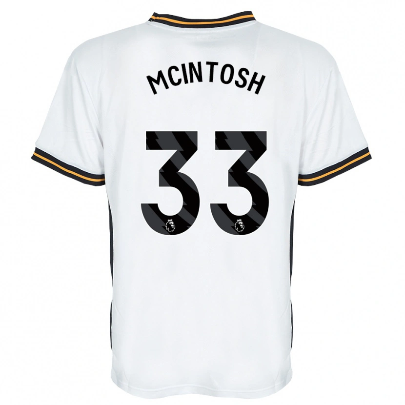Danxen Women Lucy Mcintosh #33 White Orange Black Away Jersey 2026/27 T-Shirt