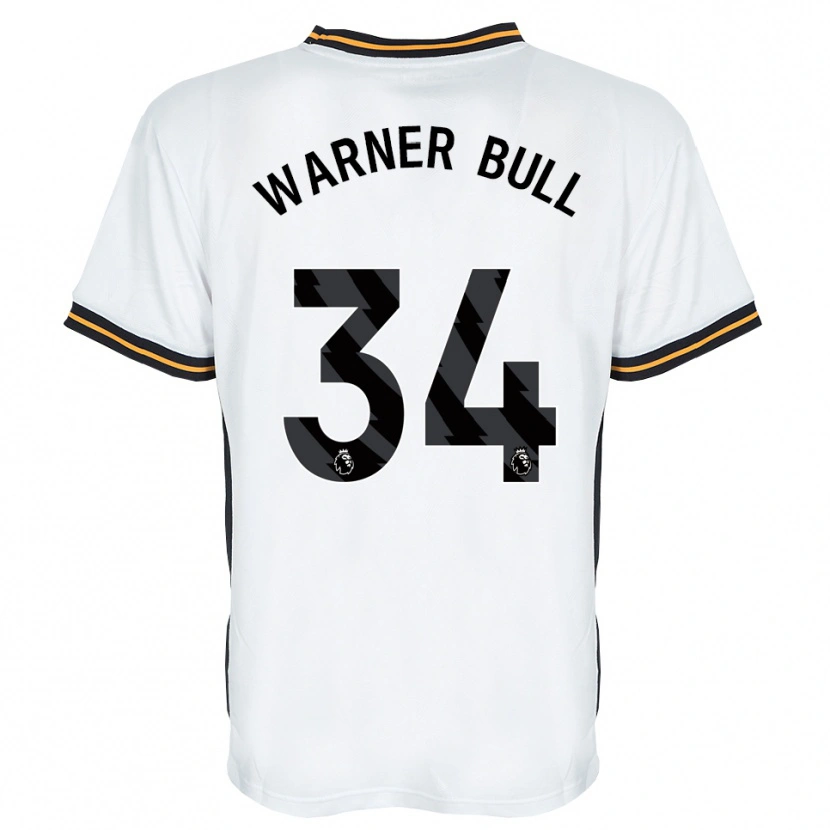 Danxen Women Lucy Warner-Bull #34 White Orange Black Away Jersey 2026/27 T-Shirt