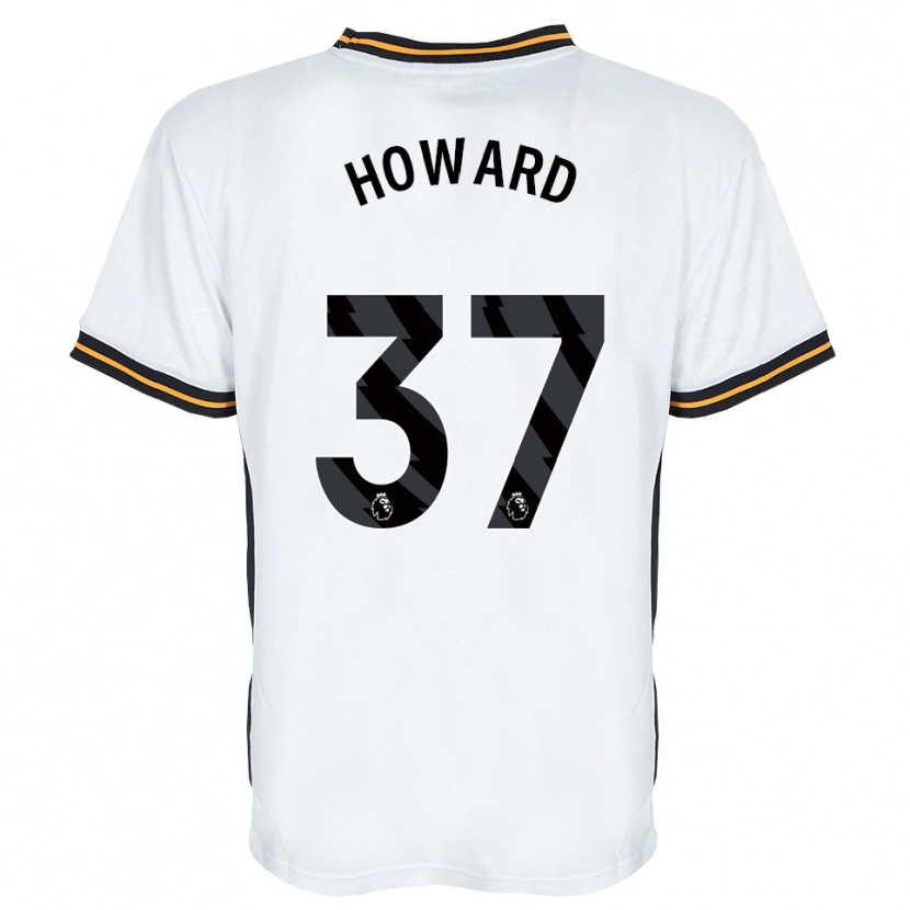 Danxen Women Scarlet Howard #37 White Orange Black Away Jersey 2026/27 T-Shirt