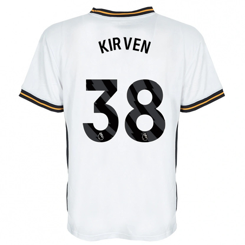 Danxen Women Tess Kirven #38 White Orange Black Away Jersey 2026/27 T-Shirt