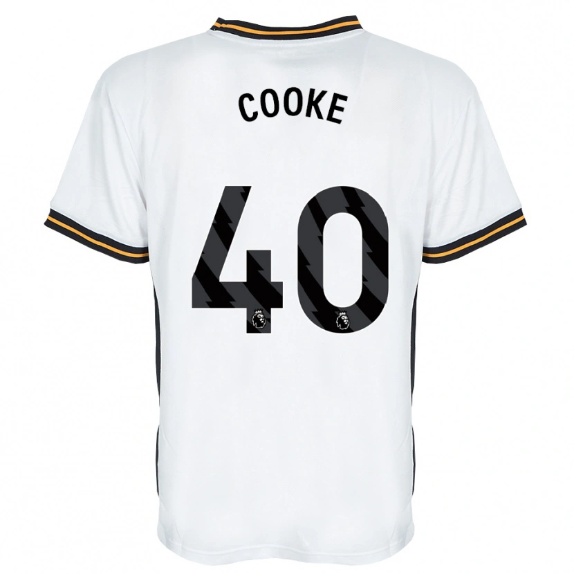 Danxen Women Megan Cooke #40 White Orange Black Away Jersey 2026/27 T-Shirt