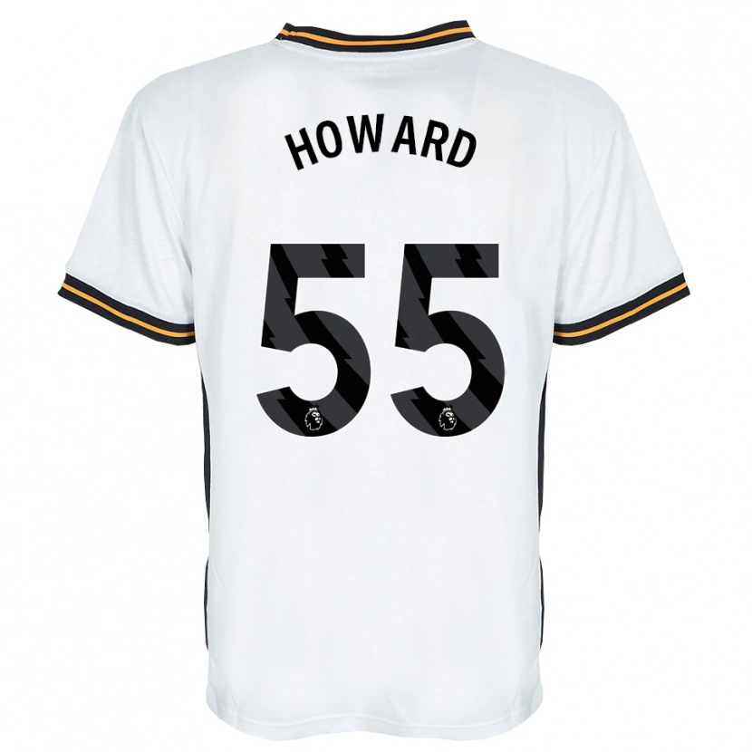 Danxen Women Archie Howard #55 White Orange Black Away Jersey 2026/27 T-Shirt