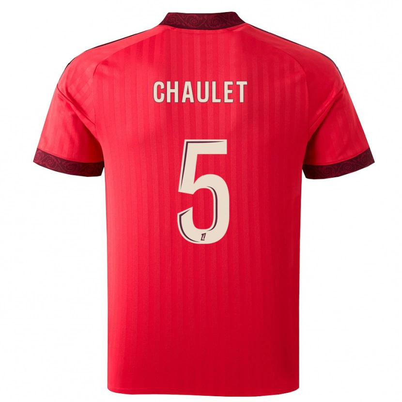 Danxen Women Sawann Chaulet #5 Burgundy Red White Away Jersey 2026/27 T-Shirt