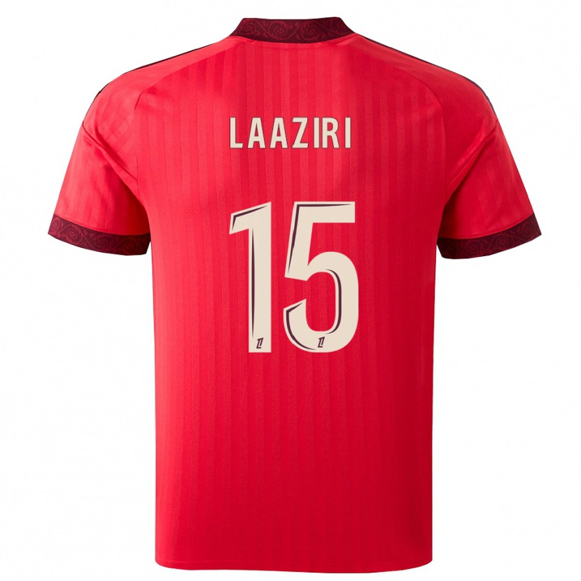 Danxen Women Achraf Laaziri #15 Burgundy Red White Away Jersey 2026/27 T-Shirt