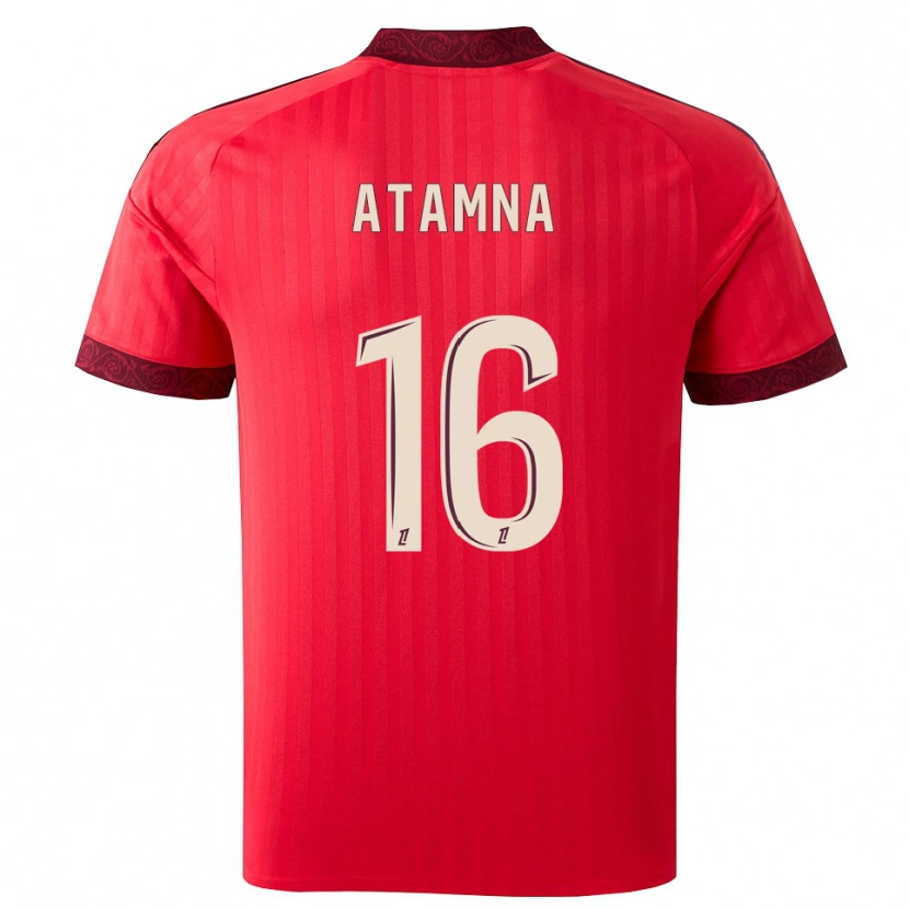 Danxen Women Zaki Atamna #16 Burgundy Red White Away Jersey 2026/27 T-Shirt