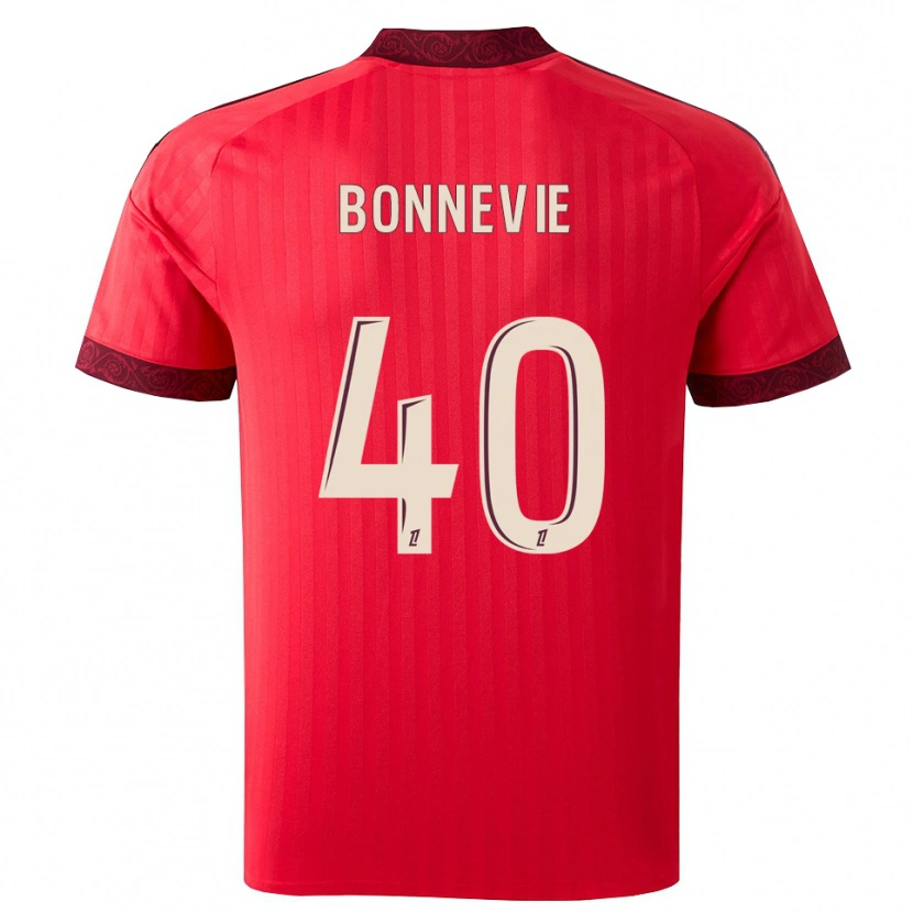 Danxen Women Kayne Bonnevie #40 Burgundy Red White Away Jersey 2026/27 T-Shirt