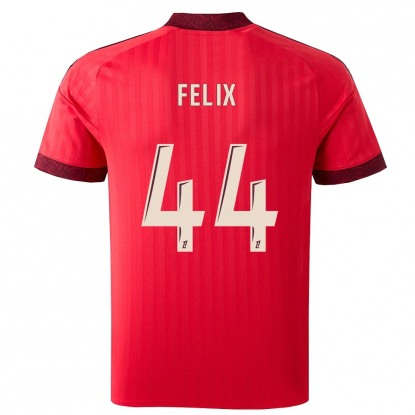 Danxen Women Marley Felix #44 Burgundy Red White Away Jersey 2026/27 T-Shirt