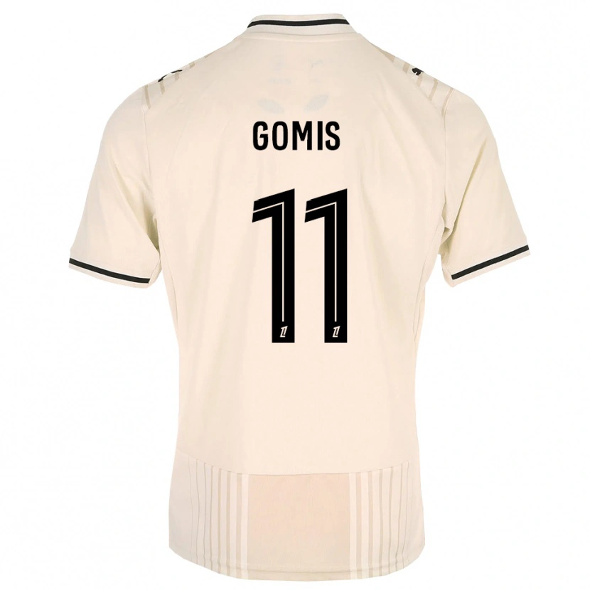 Danxen Women Iron Gomis #11 Oldlace Black Antiquewhite Away Jersey 2026/27 T-Shirt
