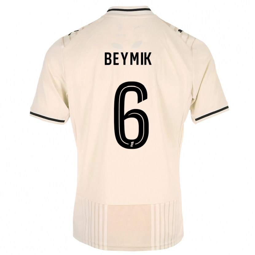 Danxen Women Adam Beymik #6 Oldlace Black Antiquewhite Away Jersey 2026/27 T-Shirt