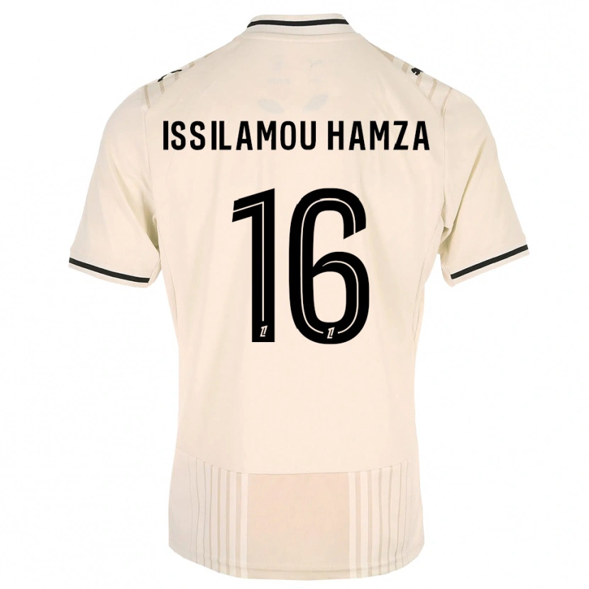 Danxen Women Fayyad Issilamou Hamza #16 Oldlace Black Antiquewhite Away Jersey 2026/27 T-Shirt