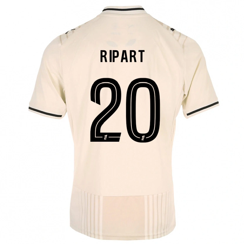Danxen Women Renaud Ripart #20 Oldlace Black Antiquewhite Away Jersey 2026/27 T-Shirt