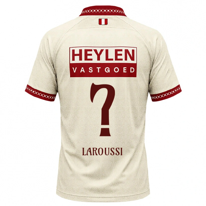 Danxen Women Nizar Laroussi #0 Beige Red Away Jersey 2026/27 T-Shirt