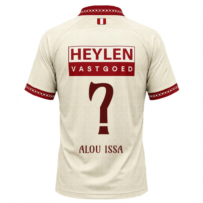 Danxen Women Benjamin Alou Issa #0 Beige Red Away Jersey 2026/27 T-Shirt