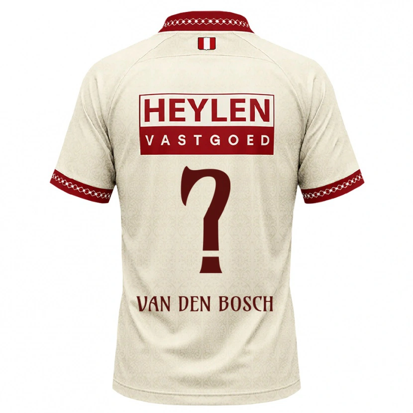 Danxen Women Cisse Van Den Bosch #0 Beige Red Away Jersey 2026/27 T-Shirt