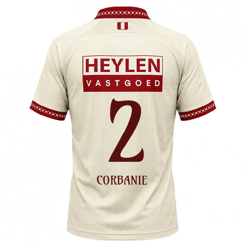 Danxen Women Kobe Corbanie #2 Beige Red Away Jersey 2026/27 T-Shirt