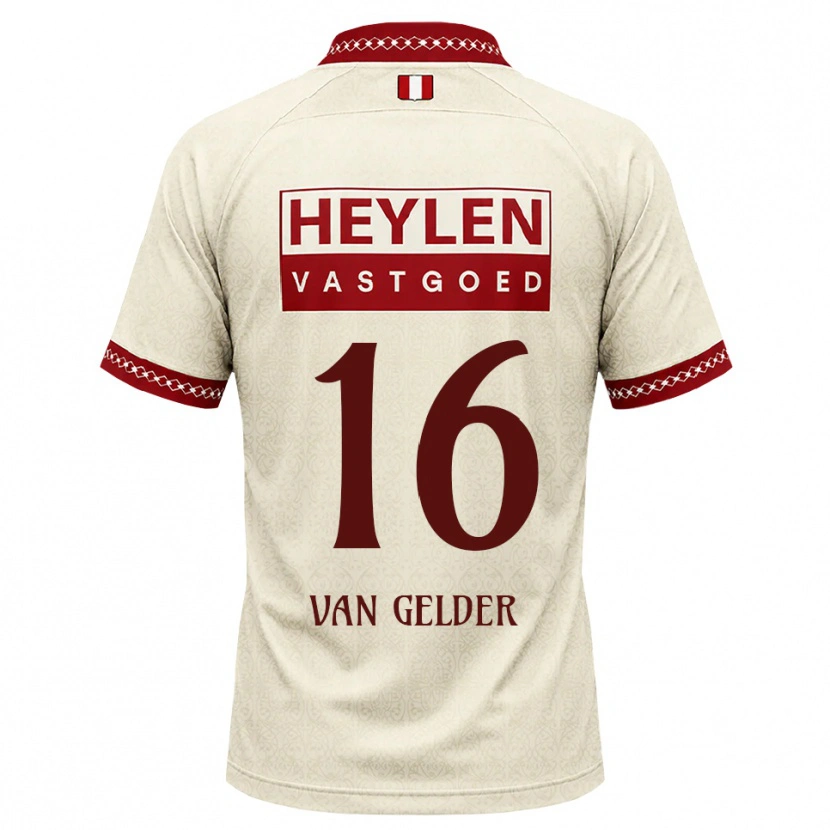 Danxen Women Louie Van Gelder #16 Beige Red Away Jersey 2026/27 T-Shirt