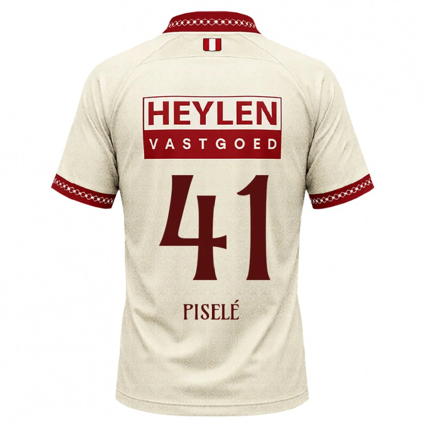 Danxen Women Lowie Piselé #41 Beige Red Away Jersey 2026/27 T-Shirt