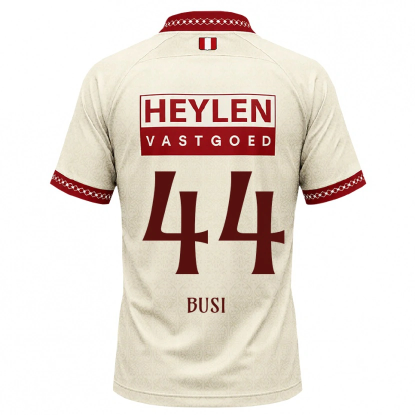 Danxen Women Maxime Busi #44 Beige Red Away Jersey 2026/27 T-Shirt