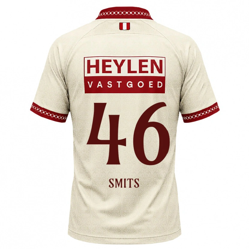 Danxen Women Milan Smits #46 Beige Red Away Jersey 2026/27 T-Shirt