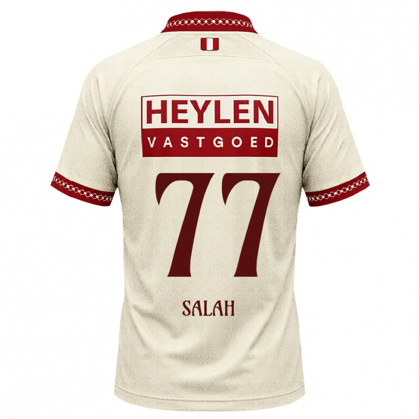 Danxen Women Ibrahim Salah #77 Beige Red Away Jersey 2026/27 T-Shirt