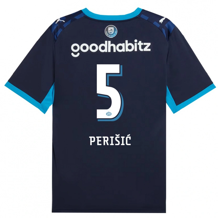 Danxen Women Ivan Perišić #5 Dodger Blue Royal Blue Third Jersey 2026/27 T-Shirt