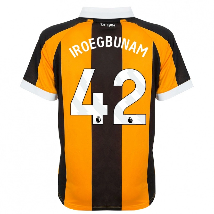 Danxen Women Tim Iroegbunam #42 Orange Black White Home Jersey 2026/27 T-Shirt