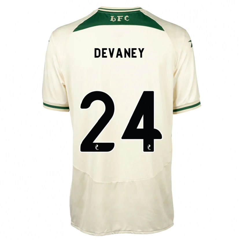 Danxen Women Jacob Devaney #24 White Forest Green Away Jersey 2026/27 T-Shirt